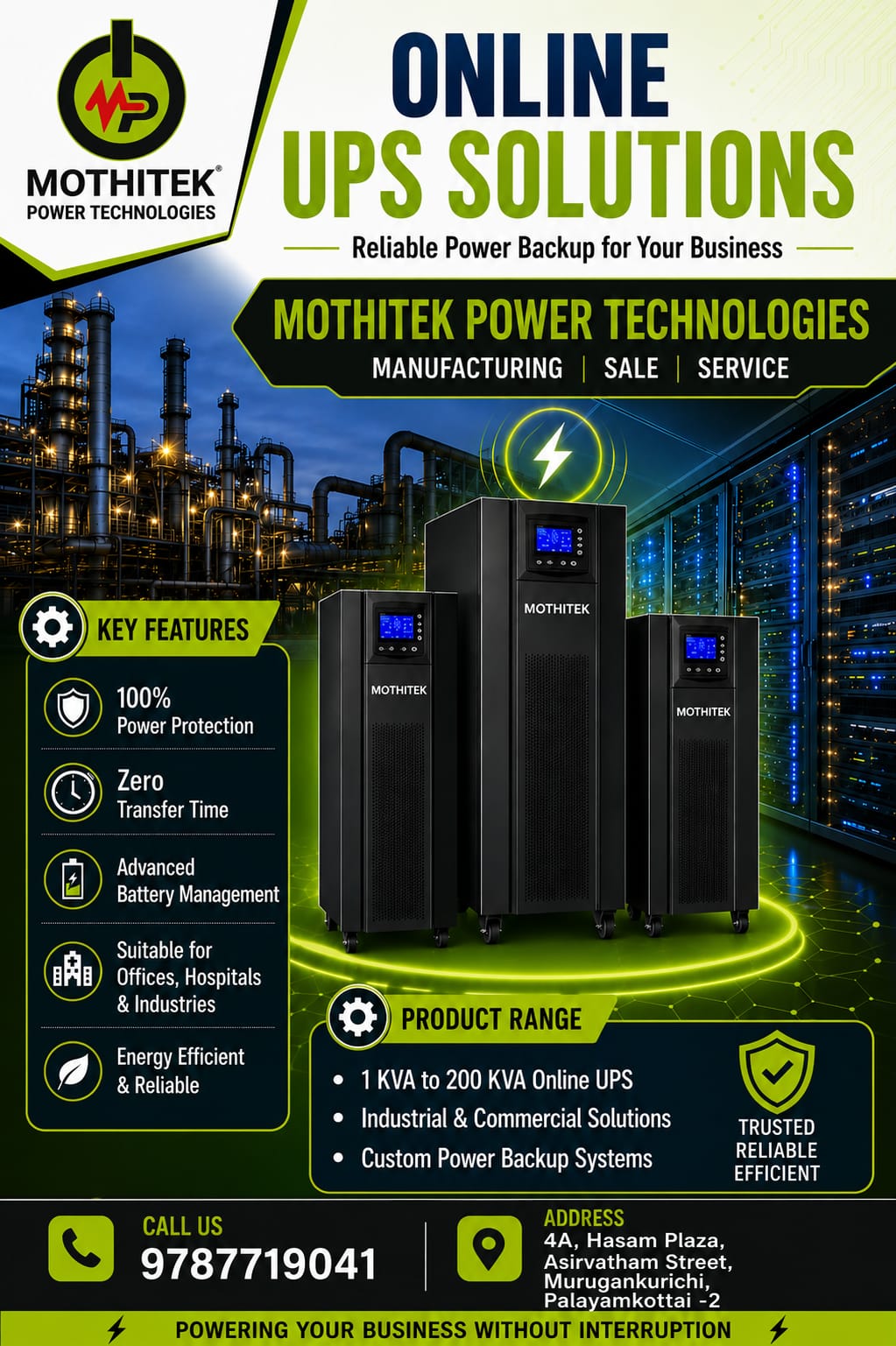 Industrial UPS Solutions
